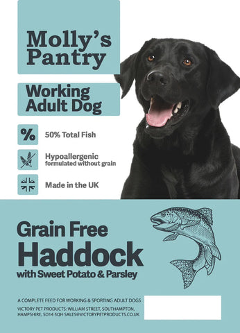 Molly's Pantry 50% Haddock Kibble