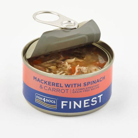 Fish4Dogs Mackerel with Spinach & Carrot