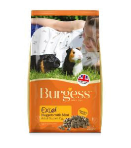 Burgess Excel Guinea Pig Nuggets with Mint