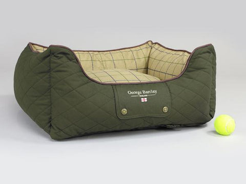 George Barclay Country Box Bed Olive Green Various Sizes