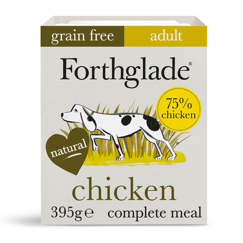 Forthglade Complete Adult Grain Free Chicken with Butternut Squash & Veg 395g