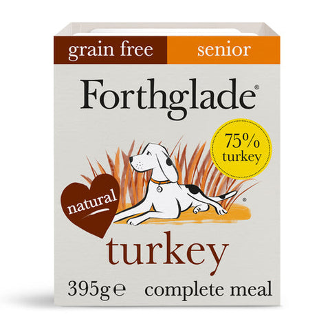 Forthglade Complete Senior Grain Free Turkey with Butternut Squash & Veg 395g x 18