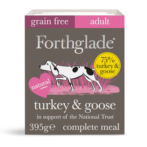 Forthglade Gourmet Adult Grain Free Turkey & Goose 395g