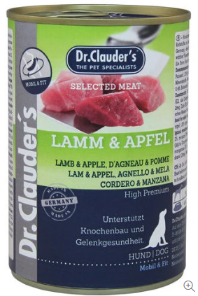 Dr Clauders Selected Meat Lamb & Apple