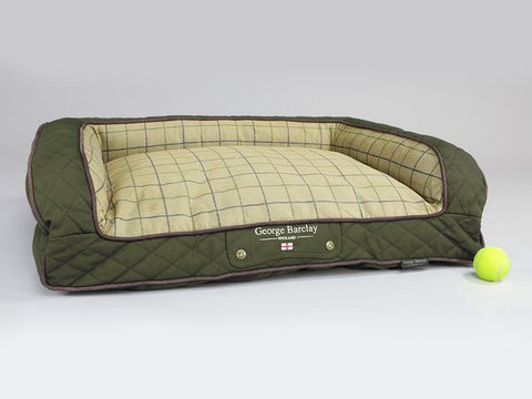 George Barclay Country Sofa Bed Olive Green Various Sizes
