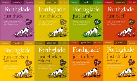 Forthglade Just Meat Mixed Box 395g x 18