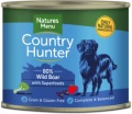 Country Hunter Adult Dog Food Wild Boar 600g Tin