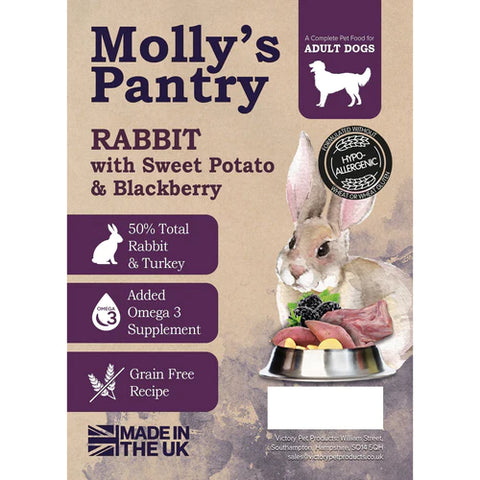Molly's Pantry 50% Rabbit with Turkey Kibble