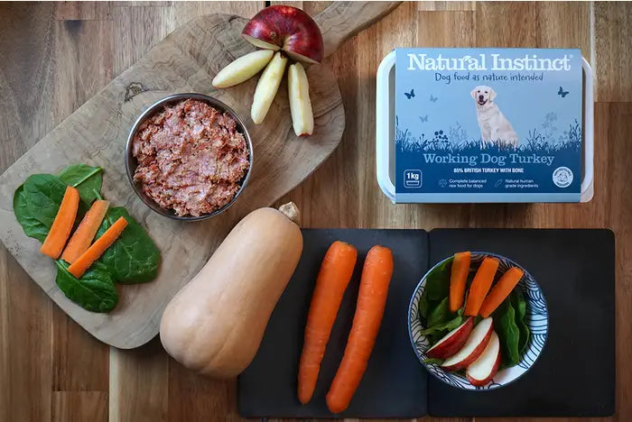 Natural instinct online working dog food