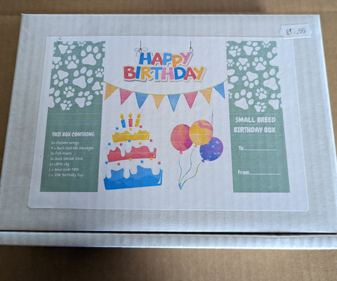 Birthday Treat Box Small