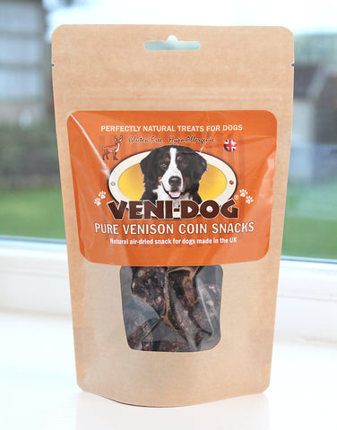 Veni-Dog Pure Venison Coin Snacks