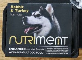 Nutriment Rabbit with Turkey 500g
