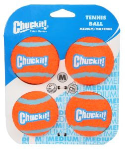Chuckit Tennis Ball 4 pack