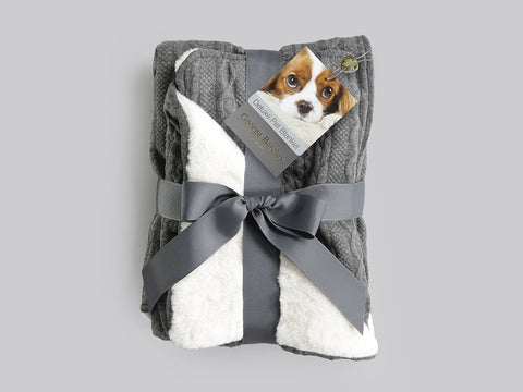 George Barclay Aran Knit Pet Blanket