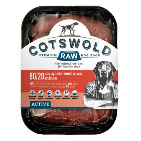 Cotswold Raw Active 80/20 Beef Mince