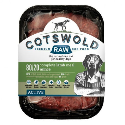 Cotswold Raw Active 80/20 Lamb Mince