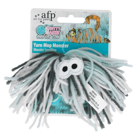 All for Paws Cat Toy Yarn Mop Monster