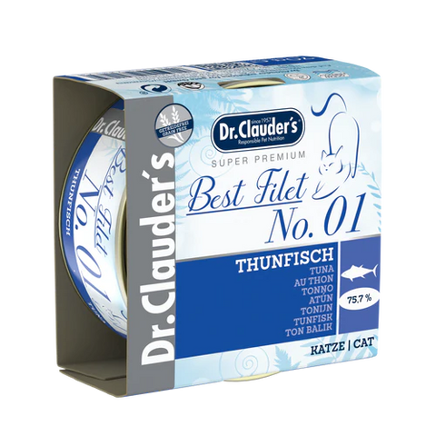 Dr Clauder's Best Filet No 1 Tuna 70g