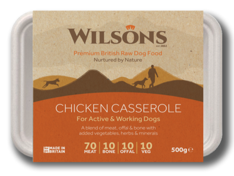 Wilsons Premium Raw Chicken Casserole