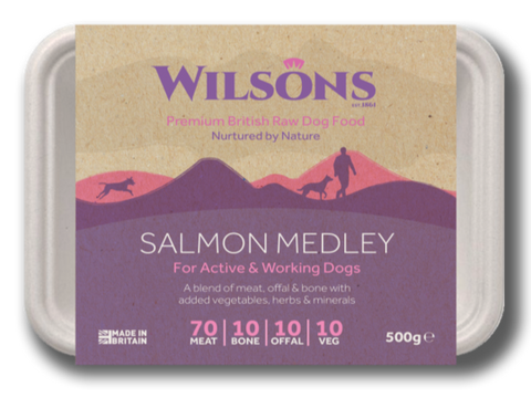 Wilsons Premium Raw Salmon Medley