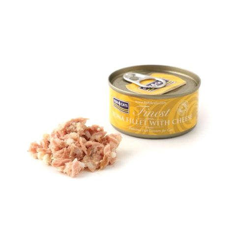Fish4Cats Tuna Fillet with Cheese 70g