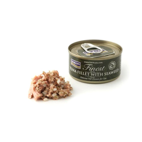 Fish4Cats Tuna Fillet with Seaweed 70g