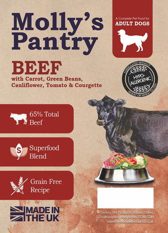 Molly's Pantry 65% Angus Beef Kibble