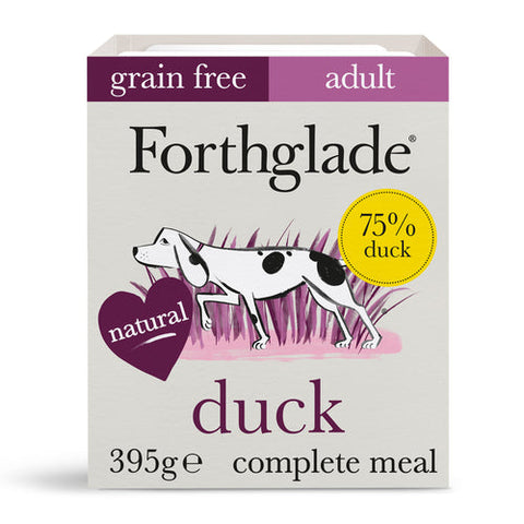 Forthglade Complete Adult Grain Free Duck with Potato & Veg 395g