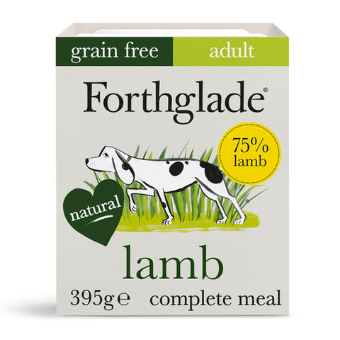 Forthglade Complete Adult Grain Free Lamb with Butternut Squash & Veg 395g