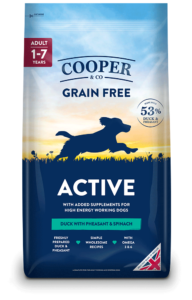 Cooper & Co. Grain Free Active Duck with Pheasant & Spinach