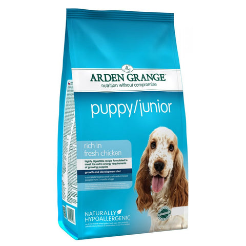 Arden Grange Dry Dog Food Puppy/Junior Fresh Chicken