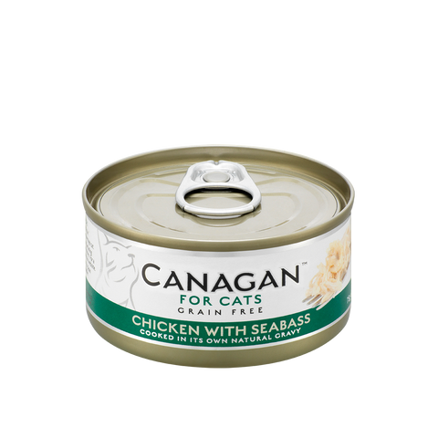 Canagan Wet Food for Cats - Chicken with Seabass
