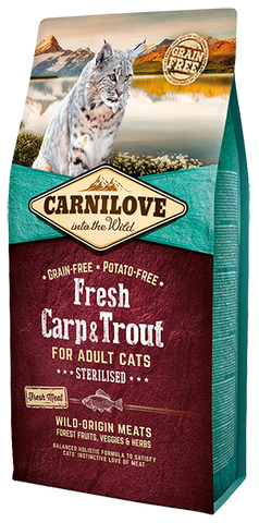 Carnilove Adult Cat - Fresh Carp and Trout