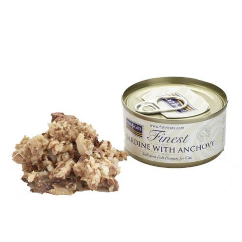 Fish4Cats Sardine with Anchovy 70g