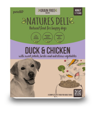 Natures Deli Grain Free Duck & Chicken 395g