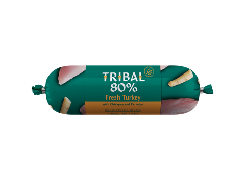 Tribal 80% Meat Gourmet Sausage Turkey 300g
